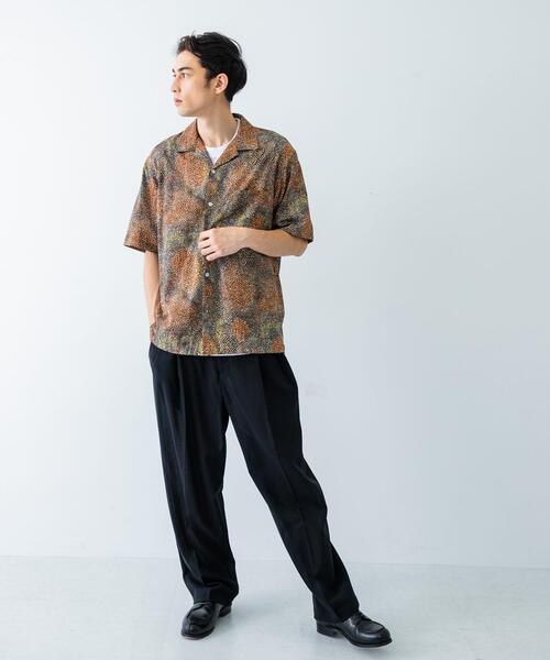 URBAN RESEARCH(アーバンリサーチ)の「LONGCHAMP PRINT SHIRTS(シャツ/ブラウス・メンズ・ブラック系その他/オレンジ系その他/グリーン系その他/ブルー系その他・MEDIUM/LARGE)」の9枚目の写真