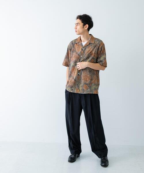 URBAN RESEARCH(アーバンリサーチ)の「LONGCHAMP PRINT SHIRTS(シャツ/ブラウス・メンズ・ブラック系その他/オレンジ系その他/グリーン系その他/ブルー系その他・MEDIUM/LARGE)」の10枚目の写真
