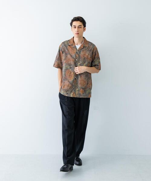 URBAN RESEARCH(アーバンリサーチ)の「LONGCHAMP PRINT SHIRTS(シャツ/ブラウス・メンズ・ブラック系その他/オレンジ系その他/グリーン系その他/ブルー系その他・MEDIUM/LARGE)」の11枚目の写真