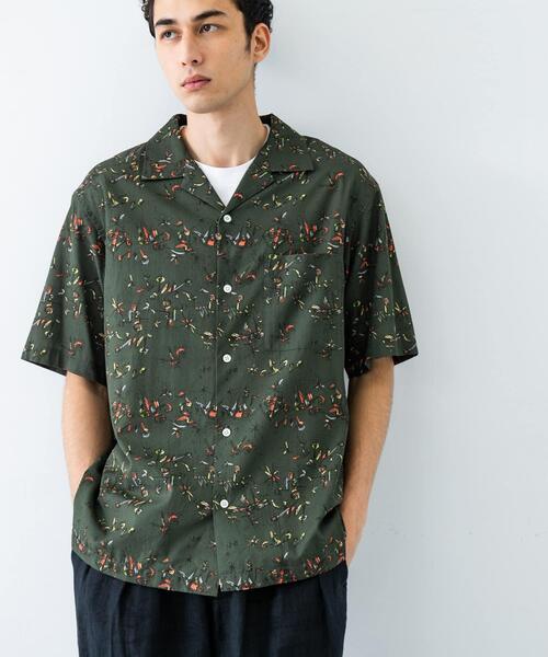 URBAN RESEARCH(アーバンリサーチ)の「LONGCHAMP PRINT SHIRTS(シャツ/ブラウス・メンズ・ブラック系その他/オレンジ系その他/グリーン系その他/ブルー系その他・MEDIUM/LARGE)」の19枚目の写真