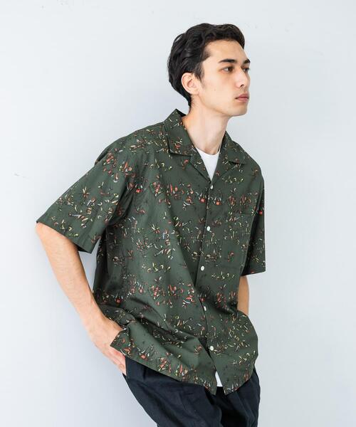 URBAN RESEARCH(アーバンリサーチ)の「LONGCHAMP PRINT SHIRTS(シャツ/ブラウス・メンズ・ブラック系その他/オレンジ系その他/グリーン系その他/ブルー系その他・MEDIUM/LARGE)」の21枚目の写真