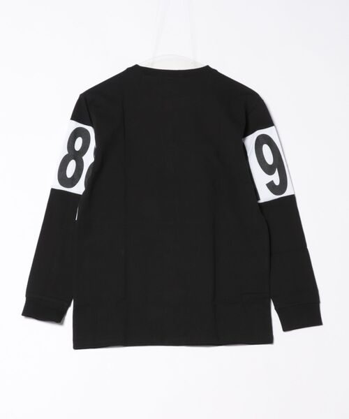 CHEER（チアー）の「切り替えロゴロングスリーブビッグTEE（Tシャツ/カットソー・レディース・ブラック・S/M/L）」の8枚目の写真