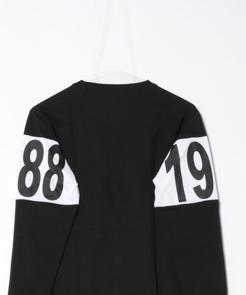 CHEER（チアー）の「切り替えロゴロングスリーブビッグTEE（Tシャツ/カットソー・レディース・ブラック・S/M/L）」の10枚目の写真