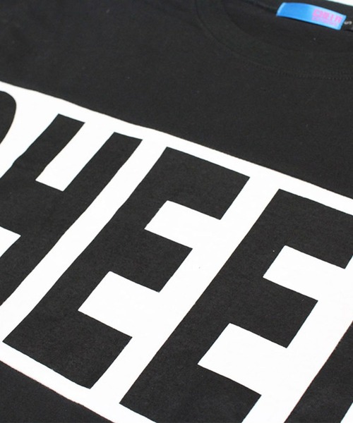 CHEER（チアー）の「切り替えロゴロングスリーブビッグTEE（Tシャツ/カットソー・レディース・ブラック・S/M/L）」の6枚目の写真