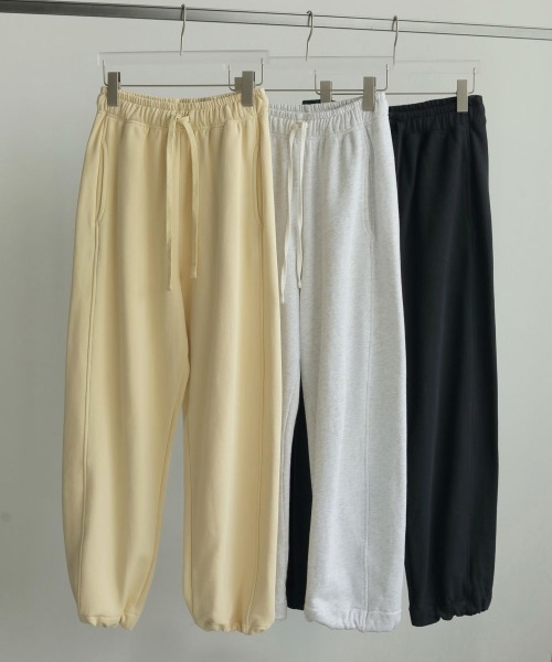 anuke(アンヌーク)の「anuke Drawstring Sweat Pants ドローストリングスウェットパンツ/62520726(スウェットパンツ・レディース・ネイビー/グレー・36/38)」の10枚目の写真