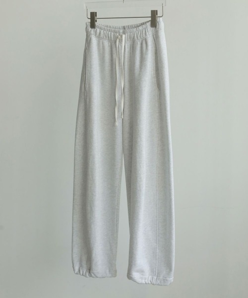 anuke(アンヌーク)の「anuke Drawstring Sweat Pants ドローストリングスウェットパンツ/62520726(スウェットパンツ・レディース・ネイビー/グレー・36/38)」の11枚目の写真
