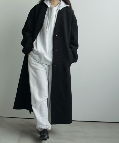 anuke(アンヌーク)の「anuke Drawstring Sweat Pants ドローストリングスウェットパンツ/62520726(スウェットパンツ・レディース・ネイビー/グレー・36/38)」の5枚目の写真