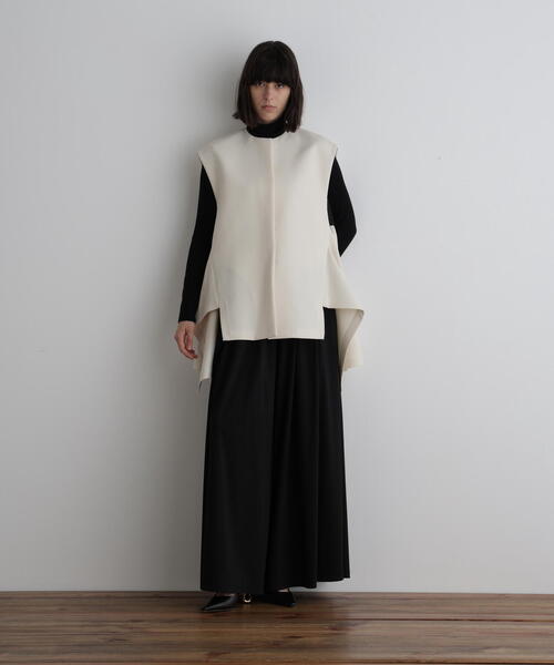 ◇マトラッセトリプルクロスヘムジレ（ベスト）｜LE PHIL