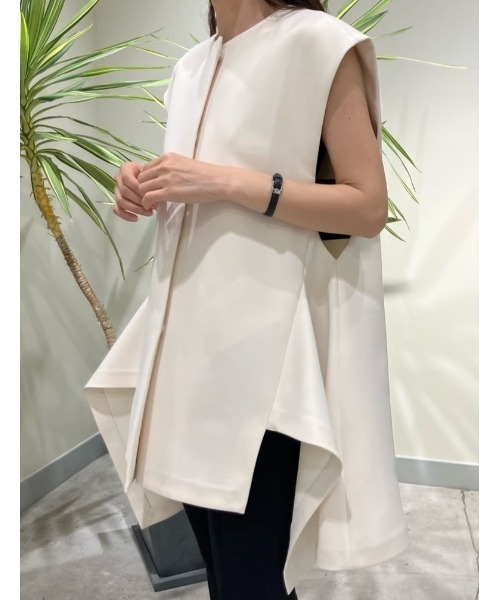 ◇マトラッセトリプルクロスヘムジレ（ベスト）｜LE PHIL（ルフィル