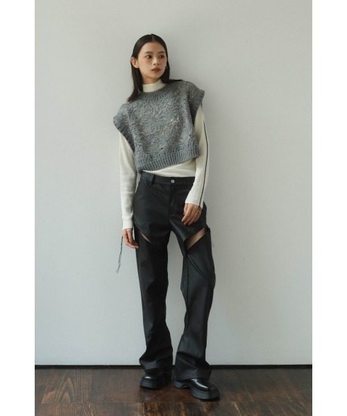 embroidery knit best（ベスト）｜Knuth Marf（クヌースマーフ
