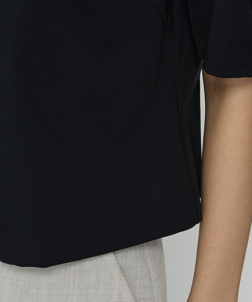 COMME CA（コムサ）の「ハイコンパクトコットンポンチ シャツ（シャツ/ブラウス・レディース・ブラック・9号/11号）」の10枚目の写真