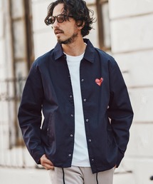 felkod（フィルコッド）の「mj10796- Heart Logo Coach Jacket コーチジャケット（ブルゾン）」