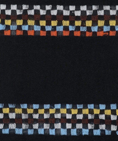 Paul Smith(ポールスミス)の「“Signature Check” ソックス【150614 DRO】(ソックス/靴下・メンズ・ブラック/ネイビー・25-27)」の3枚目の写真