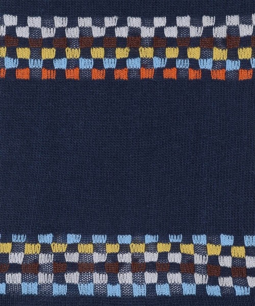 Paul Smith(ポールスミス)の「“Signature Check” ソックス【150614 DRO】(ソックス/靴下・メンズ・ブラック/ネイビー・25-27)」の4枚目の写真