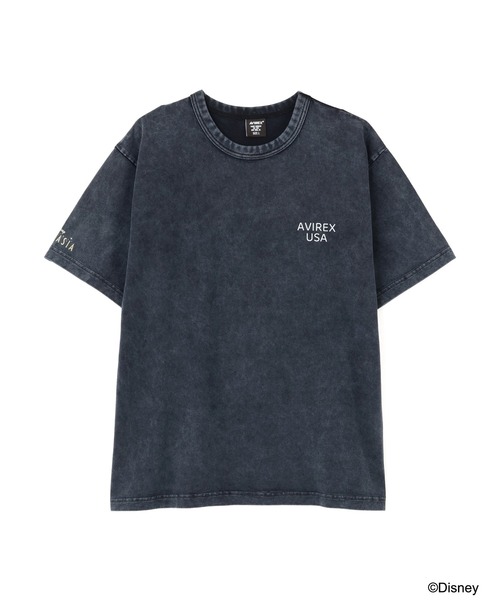 Disney(ディズニー)の「《Disney Collection》FANTASIA / MICKEY MOUSE / FILM POSTER T-SHIRT / AVIREX / アヴィレックス(Tシャツ/カットソー・メンズ・チャコール/オフホワイト・MEDIUM/LARGE/X-LARGE/XX-LARGE)」の9枚目の写真