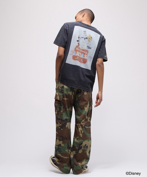 Disney(ディズニー)の「《Disney Collection》FANTASIA / MICKEY MOUSE / FILM POSTER T-SHIRT / AVIREX / アヴィレックス(Tシャツ/カットソー・メンズ・チャコール/オフホワイト・MEDIUM/LARGE/X-LARGE/XX-LARGE)」の11枚目の写真