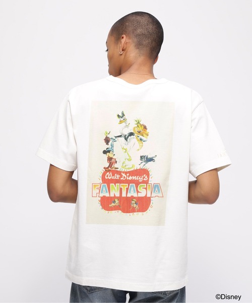 Disney(ディズニー)の「《Disney Collection》FANTASIA / MICKEY MOUSE / FILM POSTER T-SHIRT / AVIREX / アヴィレックス(Tシャツ/カットソー・メンズ・チャコール/オフホワイト・MEDIUM/LARGE/X-LARGE/XX-LARGE)」の22枚目の写真