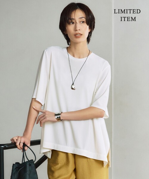 シアートリコット ペプラムカットソー（Tシャツ/カットソー