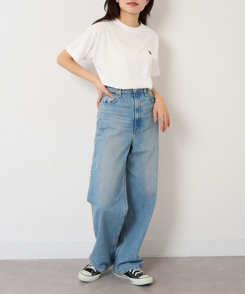 Arnie Arnold Palmer(アーニーアーノルドパーマー)の「【ARNIE】9054542 天竺フェルト刺繍半袖Tシャツ(Tシャツ/カットソー・レディース・ホワイト/ブラック/ワイン・M/L/LL)」の8枚目の写真