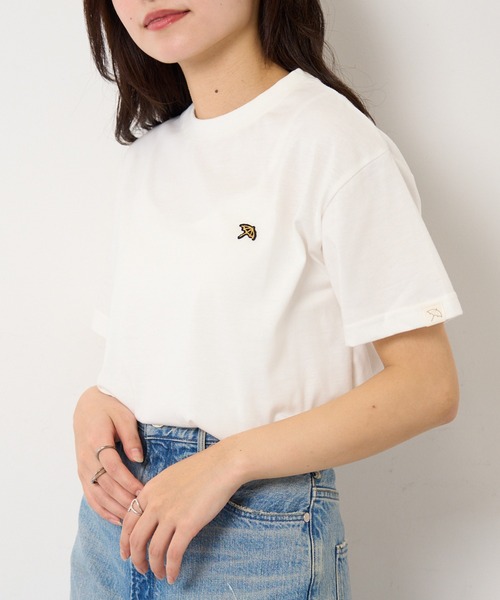 Arnie Arnold Palmer(アーニーアーノルドパーマー)の「【ARNIE】9054542 天竺フェルト刺繍半袖Tシャツ(Tシャツ/カットソー・レディース・ホワイト/ブラック/ワイン・M/L/LL)」の6枚目の写真