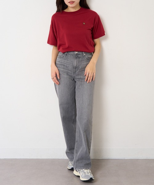 Arnie Arnold Palmer(アーニーアーノルドパーマー)の「【ARNIE】9054542 天竺フェルト刺繍半袖Tシャツ(Tシャツ/カットソー・レディース・ホワイト/ブラック/ワイン・M/L/LL)」の21枚目の写真
