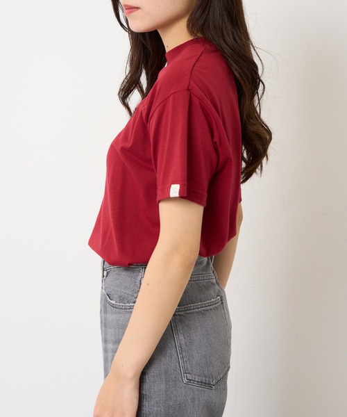 Arnie Arnold Palmer(アーニーアーノルドパーマー)の「【ARNIE】9054542 天竺フェルト刺繍半袖Tシャツ(Tシャツ/カットソー・レディース・ホワイト/ブラック/ワイン・M/L/LL)」の19枚目の写真