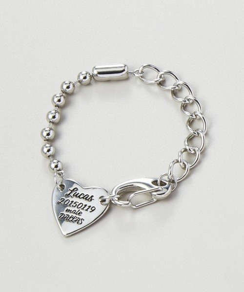 GOLDY（ゴールディ）の「【GOLDY】ソフィア ハート/スター ID プレート メッセージ入りブレスレット　4250401/4250650（バングル/リストバンド・レディース・シルバー/ゴールド/シルバー系その他/その他1/その他2/その他3/その他4・FREE）」の8枚目の写真