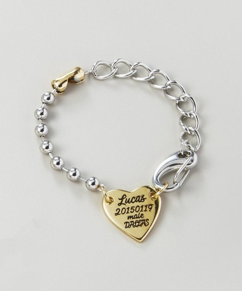 セール】【GOLDY】ソフィア ハート/スター ID プレート