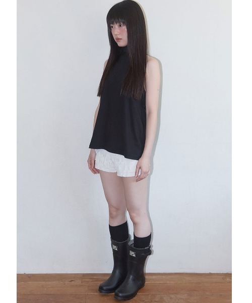 FANCY CLUB(ファンシークラブ)の「A'GEM/9 × .kom 『FANCY CLUB/ファンシークラブ』 Dear Back Halterneck/Dear バック ホルターネック(タンクトップ・レディース・ブラック/グレー・FREE)」の18枚目の写真