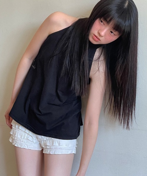 【KOMOREBI MUSEUM】バックルラムシアリングクローグ◆韓国人気 A'GEM/9 × .kom『CRANK/クランク』ECO FUR SHOULDER BAG