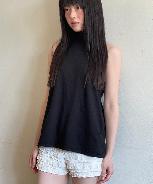 タンクトップ ノースリーブ A'GEM/9 × .kom 「FANCY CLUB/ファンシークラブ」 Dear Back Halterneck/Dea A'GEM/9 × .kom 『FANCY CLUB/ファンシークラブ』 Dear Back