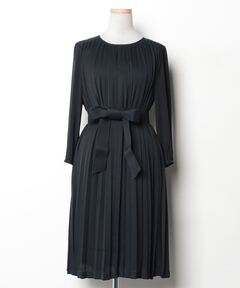Butterfly Collar Pleated Dress（ワンピース）｜Her lip to