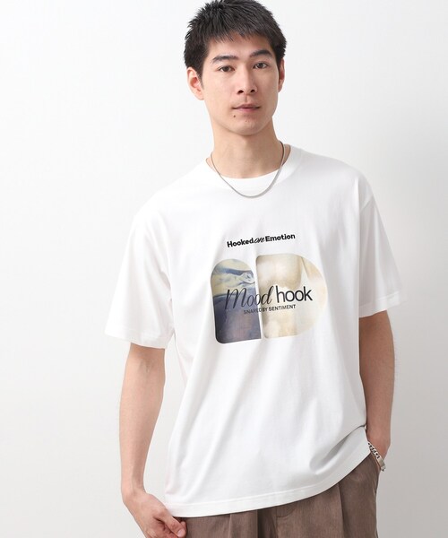 THE SHOP TK (ザ ショップ ティーケー )の「アートグラフィック 半袖Tシャツ 洗濯機OK(Tシャツ/カットソー・メンズ・オフホワイト/ブラック/ブラック系5/ブラック系7/ホワイト系8/ホワイト系9・02/03/04)」の3枚目の写真