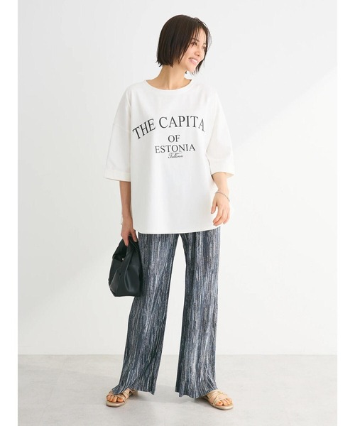 Green　Parks（グリーンパークス）の「[ZOZO限定]セルフカットプリーツパンツ（その他パンツ・レディース・ベージュ系その他2/ブラック/ブラック系その他2・FREE）」の11枚目の写真