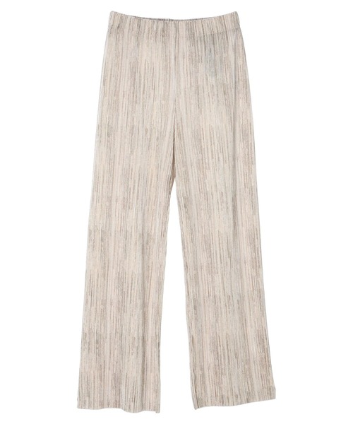 Green　Parks（グリーンパークス）の「[ZOZO限定]セルフカットプリーツパンツ（その他パンツ・レディース・ベージュ系その他2/ブラック/ブラック系その他2・FREE）」の21枚目の写真