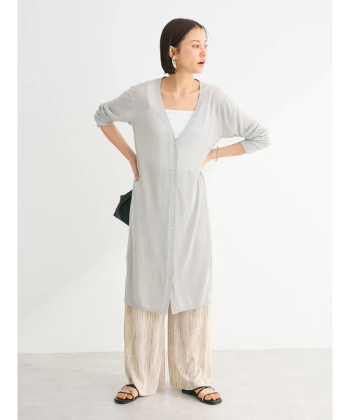 Green　Parks（グリーンパークス）の「[ZOZO限定]セルフカットプリーツパンツ（その他パンツ・レディース・ベージュ系その他2/ブラック/ブラック系その他2・FREE）」の16枚目の写真