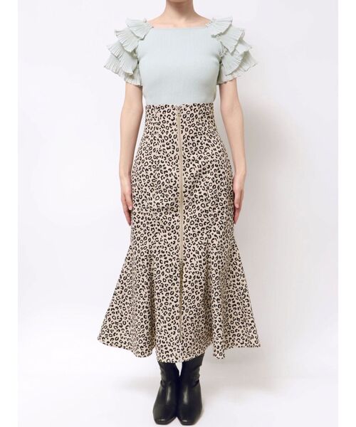 MERCURYDUO(マーキュリーデュオ)の「フロントZIPマーメイドスカート(スカート・レディース・ライトグレー/ベージュ/その他1・SMALL/MEDIUM)」の6枚目の写真