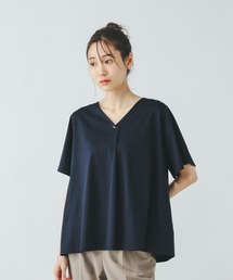 GLOBAL WORK（グローバルワーク）の「リッチクリーンVネックプルオーバー/289387（Tシャツ/カットソー）」