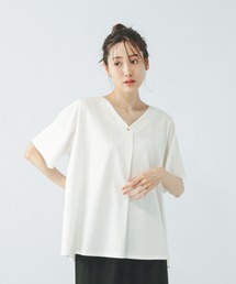 GLOBAL WORK | リッチクリーンVネックプルオーバー/289387(Tシャツ/カットソー)