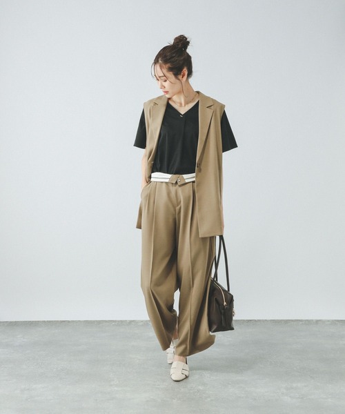 goa オリーブグリーン カットソー SERRANO に新色が登場。 FOREST GREEN/CREAM 全体的に軽い薄底の
