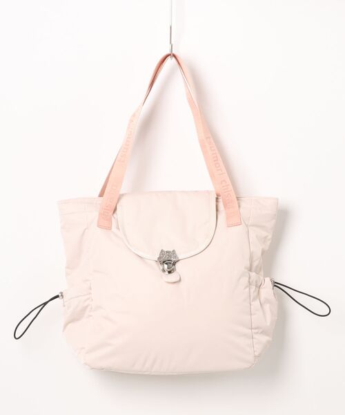tsumori chisato CARRY(ツモリチサトキャリー)の「トートバッグ ツモリチサト ネコメタル(トートバッグ・レディース・ベージュ/グリーン/ブラック・FREE)」の3枚目の写真