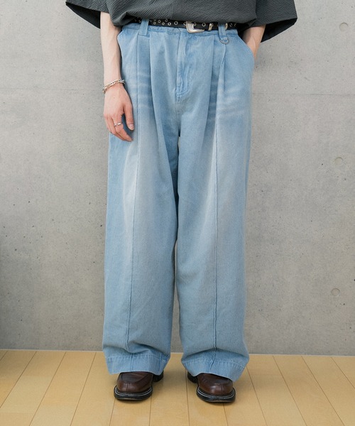 セール】Vintage Denim Slacks / デニムスラックス（デニムパンツ