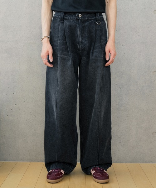 セール】Vintage Denim Slacks / デニムスラックス（デニムパンツ