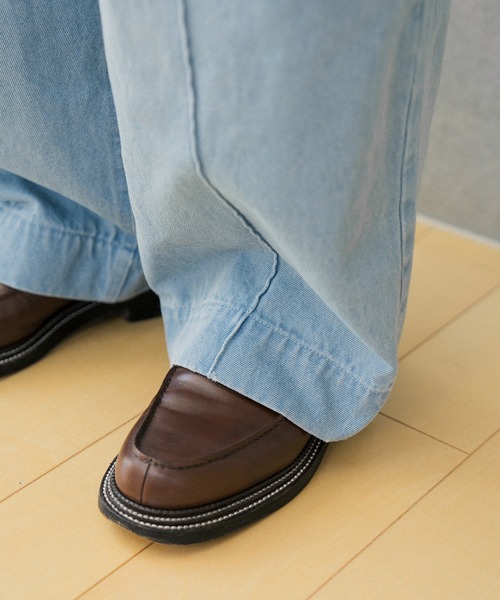 Nanmo.(ナンモ)の「Vintage Denim Slacks / デニムスラックス(デニムパンツ・メンズ・ブラック/ブルー・SMALL/MEDIUM/LARGE)」の20枚目の写真