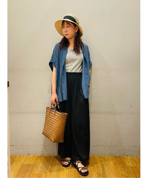 CRAFT STANDARD BOUTIQUE(クラフトスタンダードブティック)の「ヴィンテージボイルミルフィーユチュニック◆(シャツ/ブラウス・レディース・ブラウン/ブルー/ピンク・FREE)」の7枚目の写真
