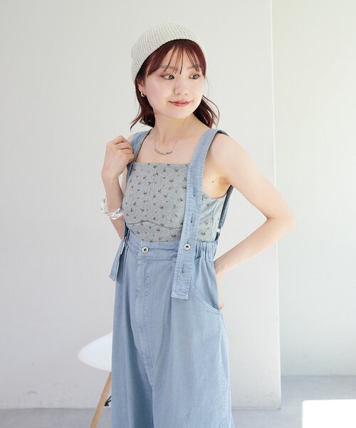 Kastane - kastane 花柄キャミセット シアー花柄キャミ付きインナー | Kastane(カスタネ)レディース