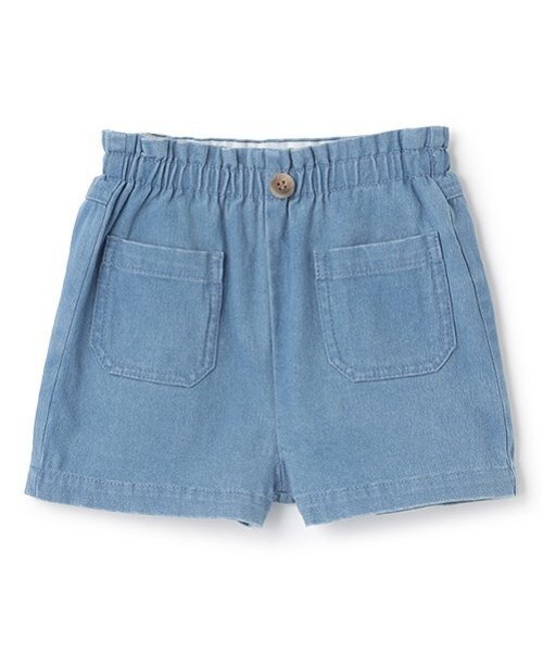 petit main(プティマイン)の「【防汚/リンク】【WEB限定特別価格】ベーシックショーパン(キッズ)(その他パンツ・キッズ・イエロー/アイボリー/ブルー/サックスブルー/レッド・110cm/90cm/80cm/100cm/130cm/120cm)」の3枚目の写真