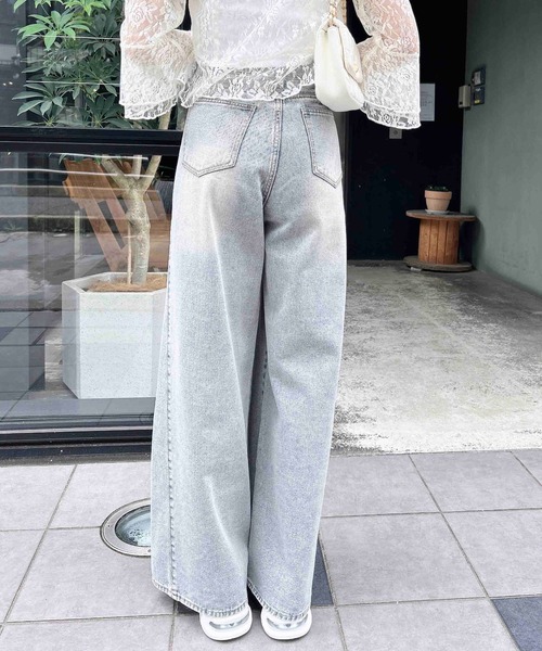 INGNI(イング)の「ワイドルーズデニム(デニムパンツ・レディース・ブルー系その他/ブルー系その他3・S/M)」の21枚目の写真