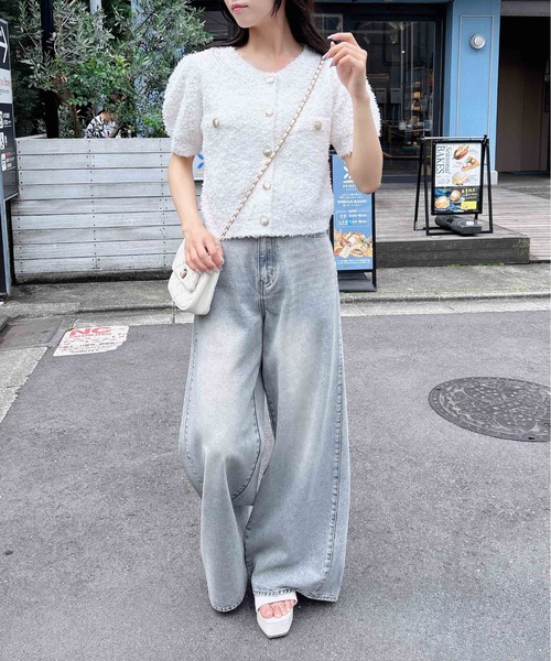 INGNI(イング)の「ワイドルーズデニム(デニムパンツ・レディース・ブルー系その他/ブルー系その他3・S/M)」の17枚目の写真