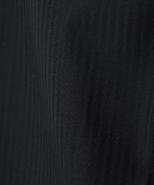 CREDONA(クレドナ)の「SUITING GATHER TROUSER/スーチングギャザートラウザー(スラックス・レディース・ブラック/ネイビー・0/1)」の3枚目の写真